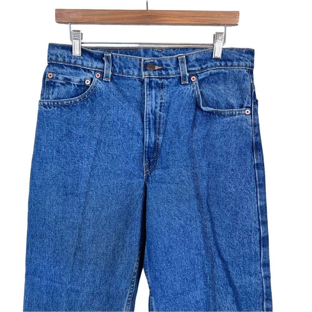Vintage 90s Levi's 550 Relaxed Fit Taper Leg Jeans - Picture 3 of 16